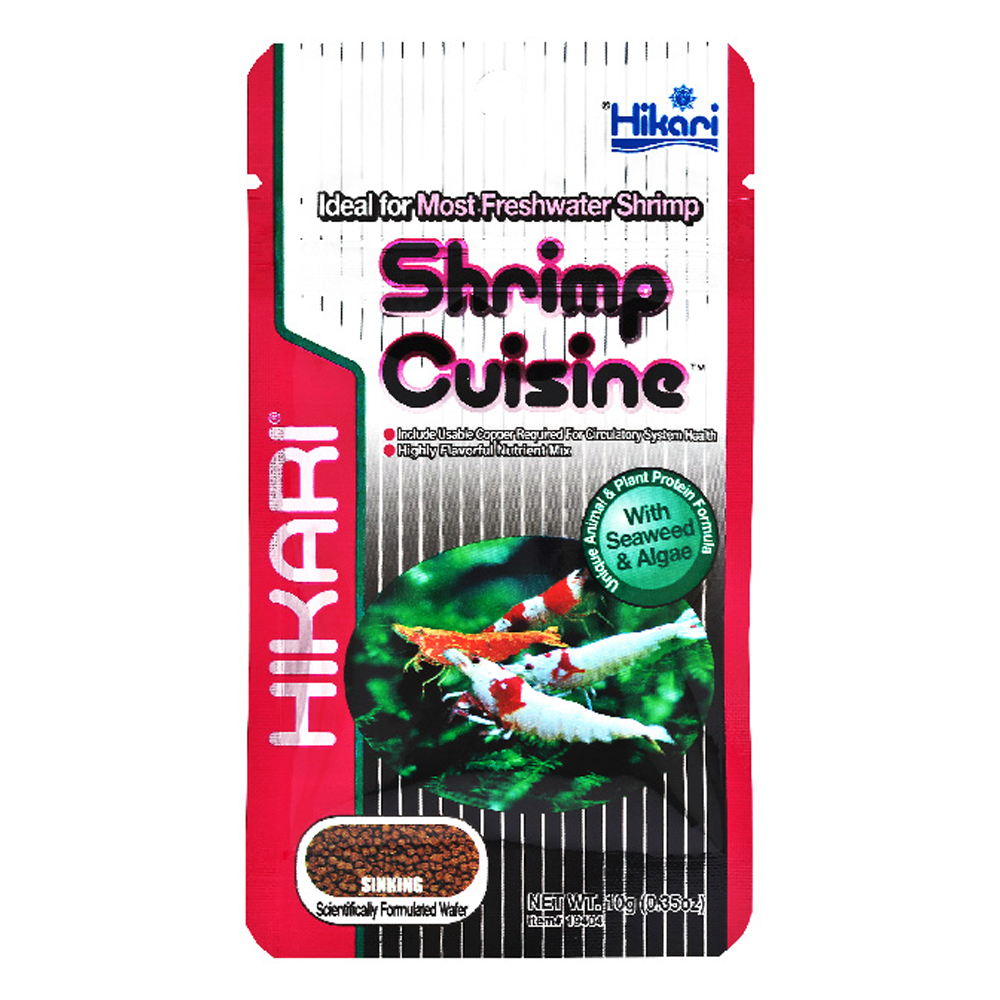 Hikari Shrimp Cuisine with Seaweed & Algae Fish Food for Fish Supplies