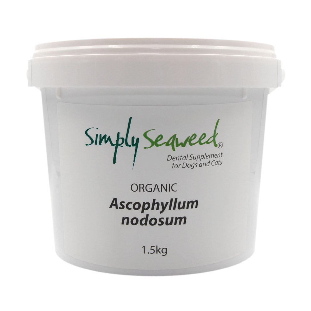Simply Seaweed Natural Dental Supplement for Dogs and Cats