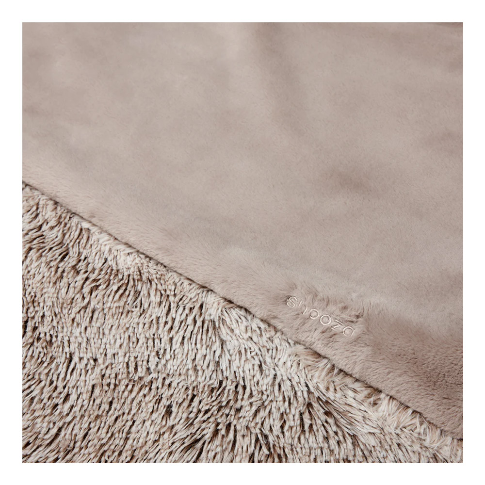 Snooza Calming Cuddler Blanket for Dogs Mink