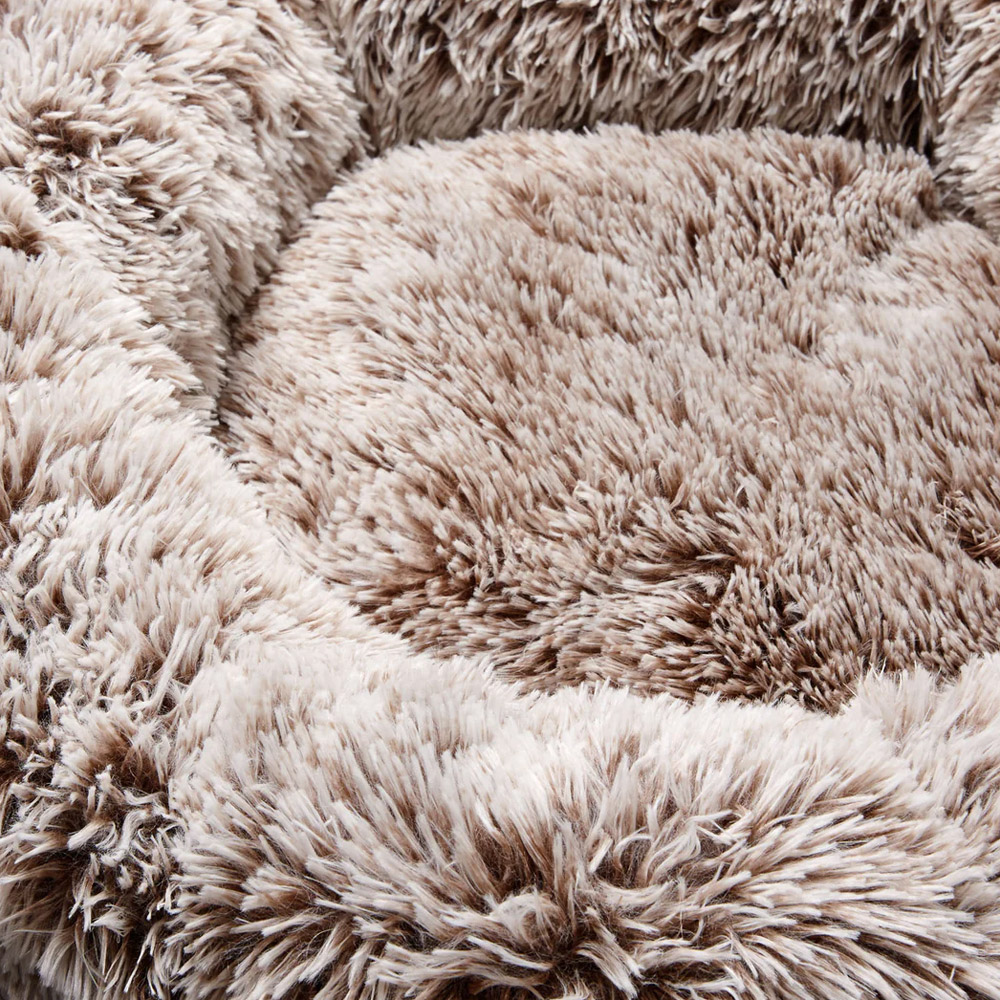 Snooza Calming Cuddler Bed for Dogs Mink