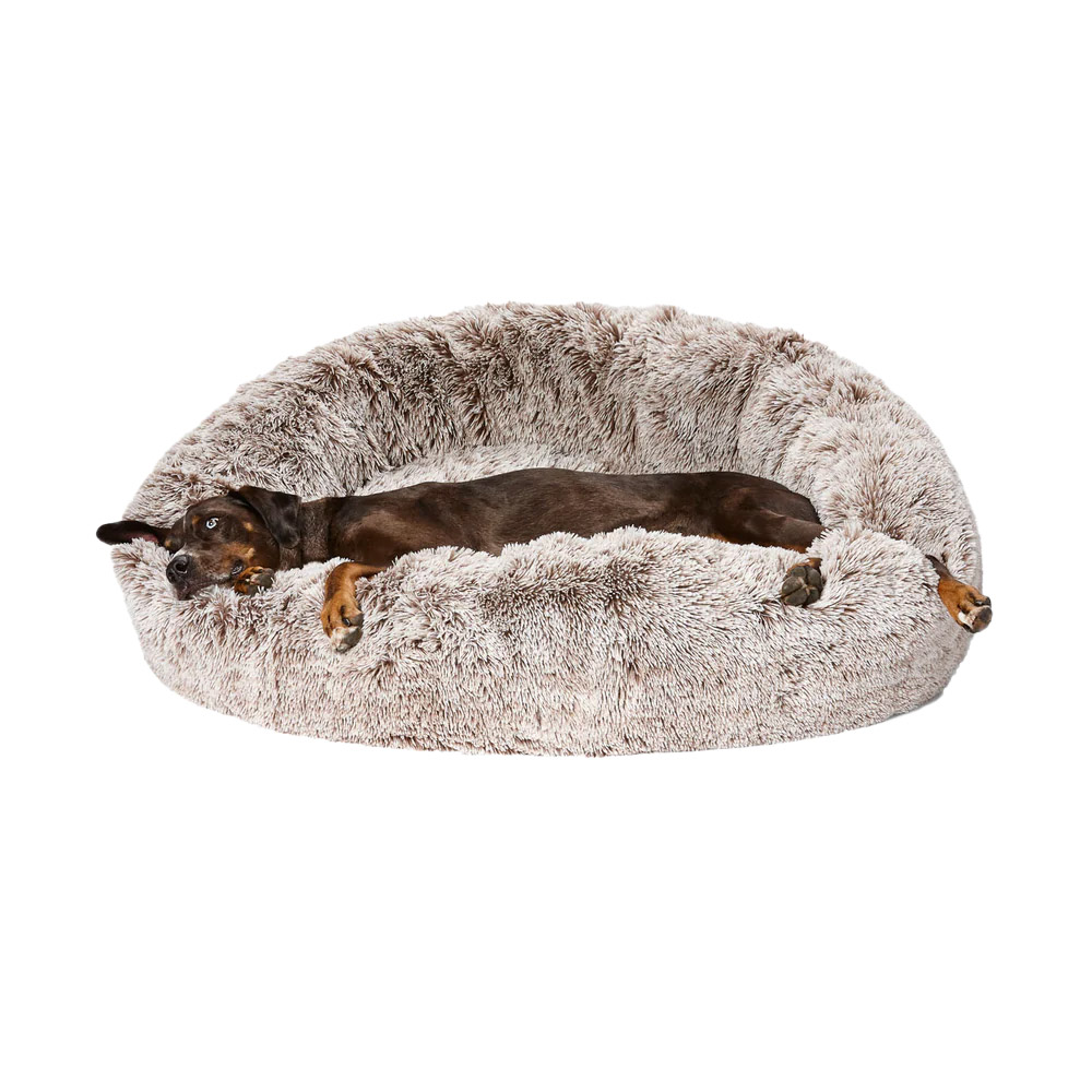 Snooza Calming Cuddler Bed for Dogs Mink