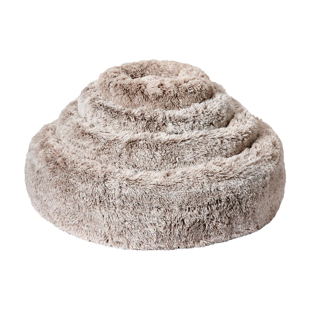 Snooza Calming Cuddler Bed for Dogs Mink