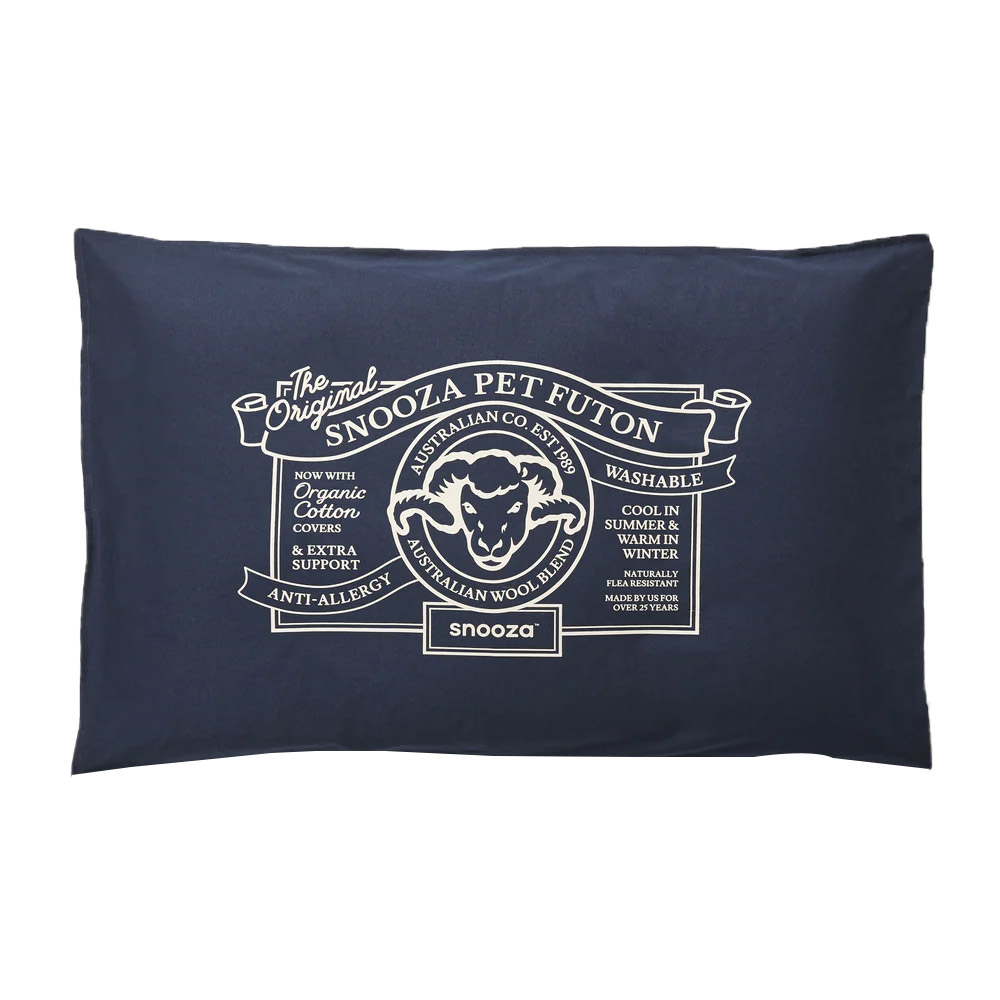 Snooza Organic Pet Futon Blue