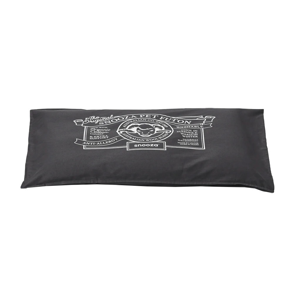 Snooza Organic Pet Futon Charcoal