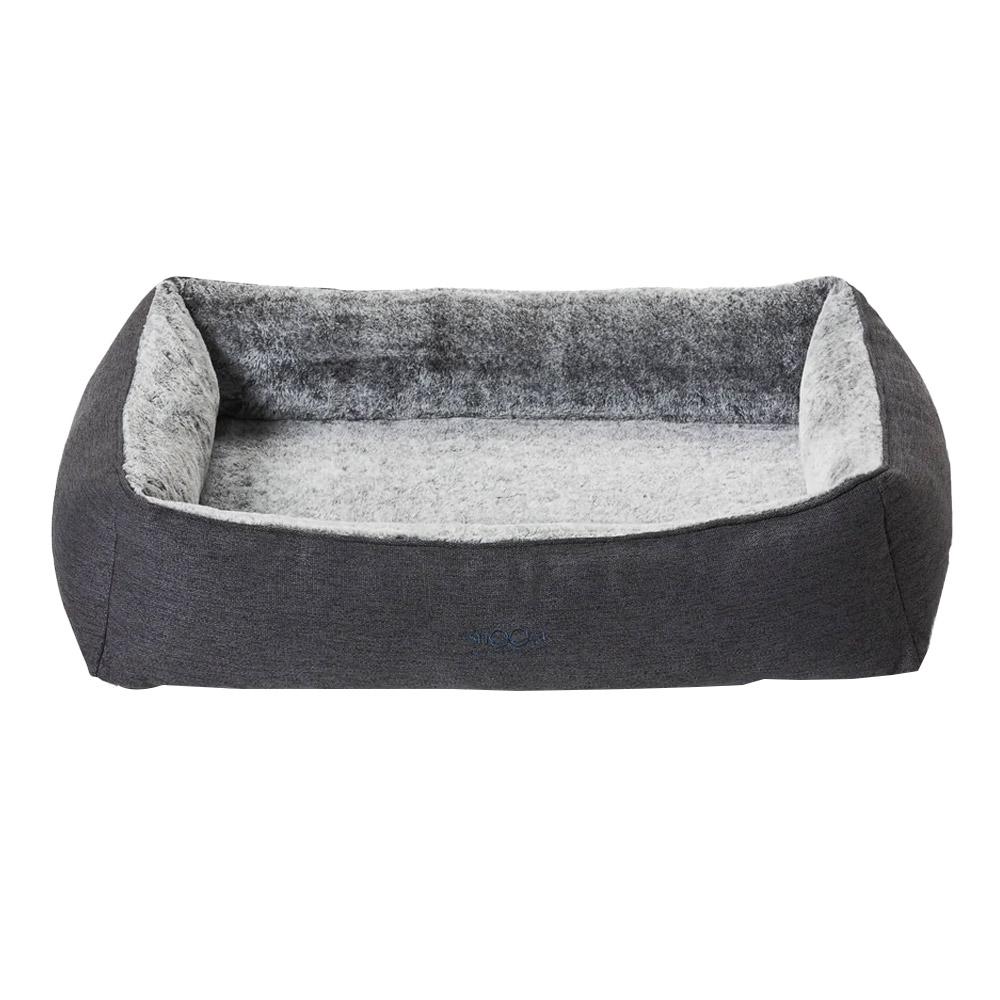 Snooza Ortho Snuggler Bed for Dogs Chinchilla