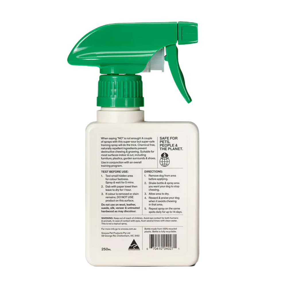 Snooza Plant Based Extra Sour Stop Chew Spray