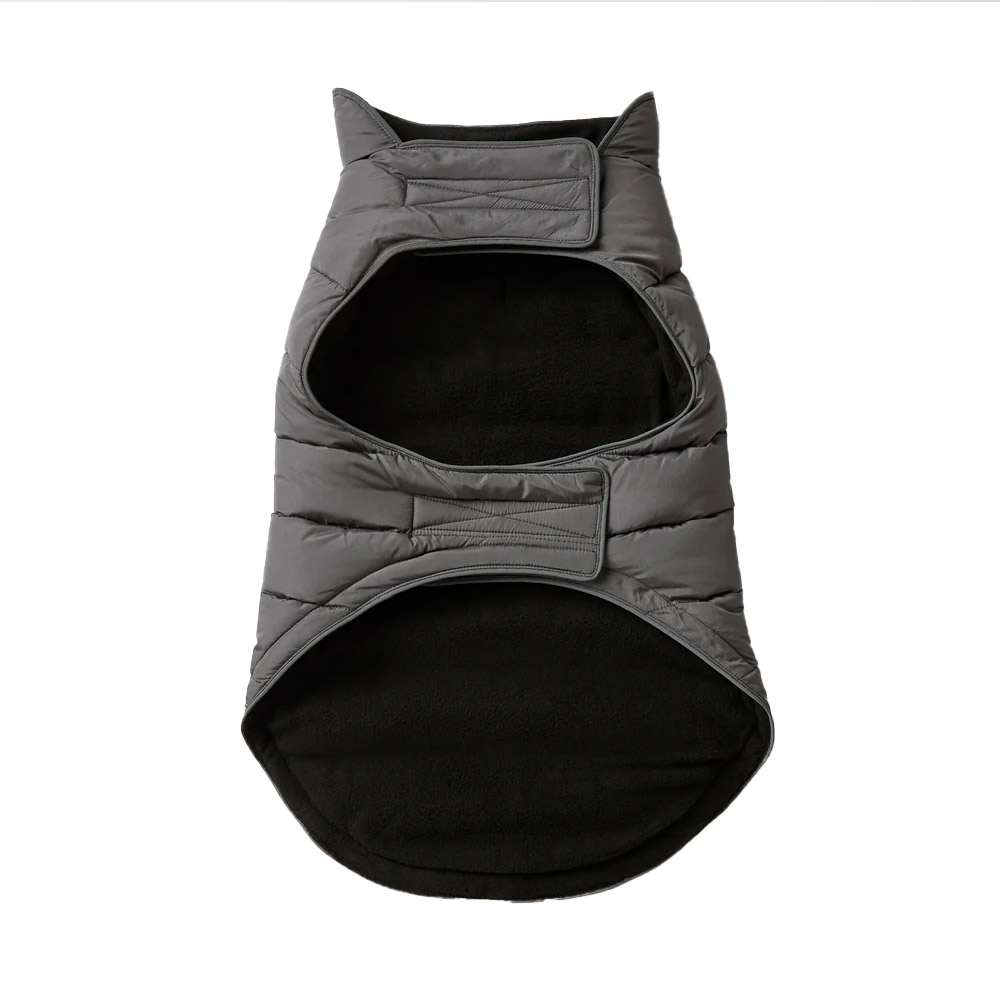 Snooza Wear Sport Puffer Dog Jacket Graphite