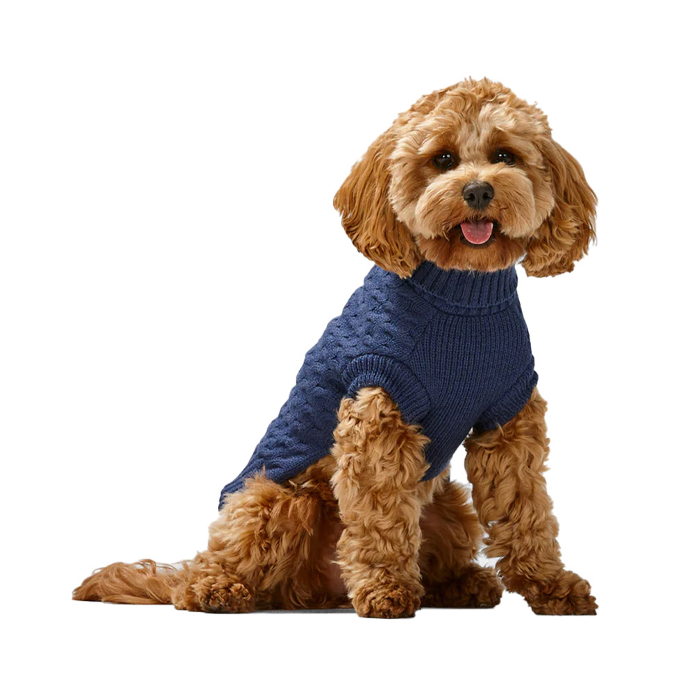 Snooza Wear Knit Polo Dog Sweater for Dog Supplies