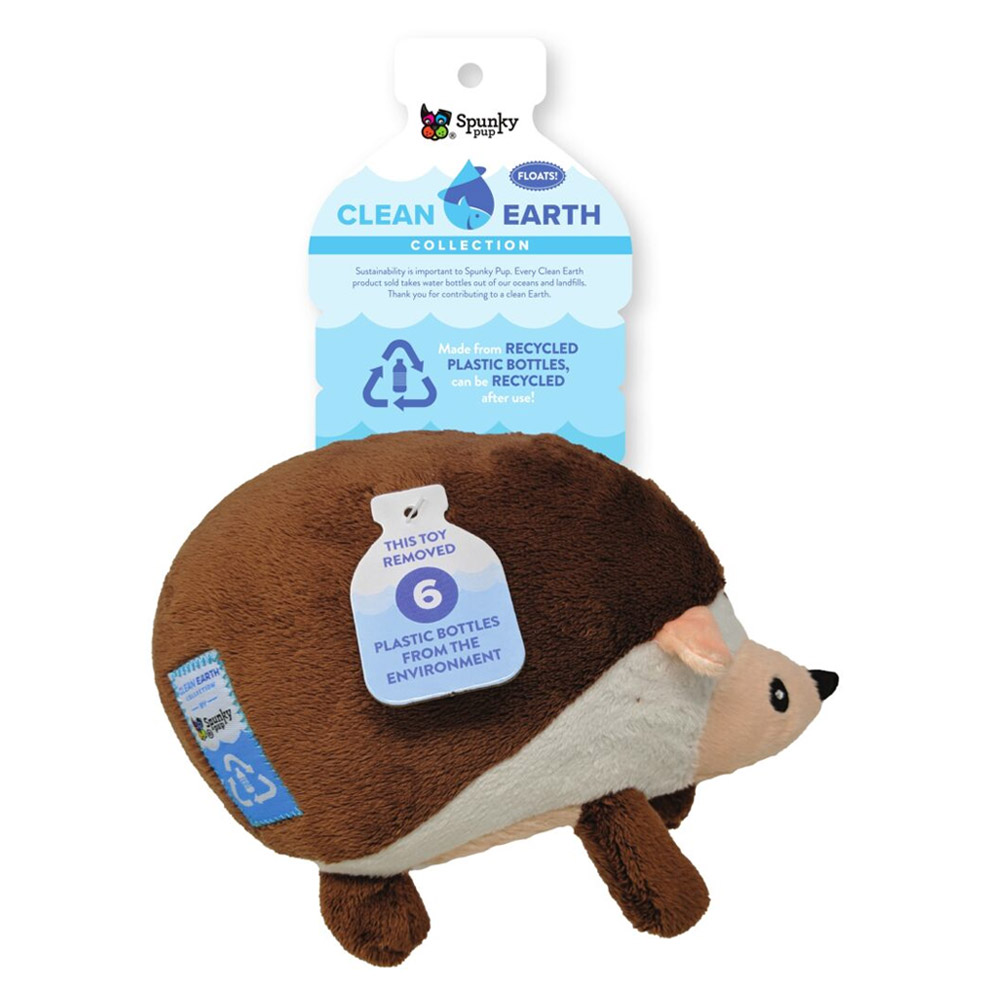 Spunky Pup Clean Earth Hedgehog