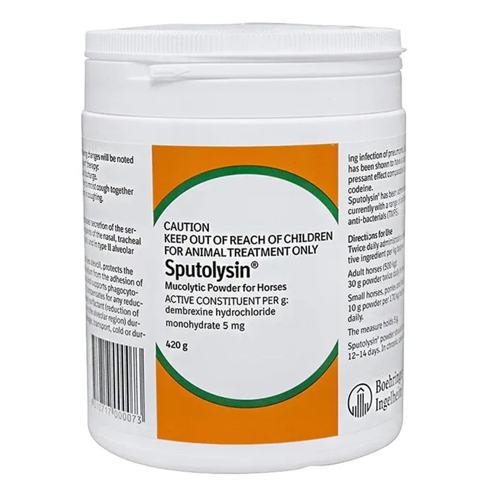 Sputolysin Mucolytic Powder for Horses