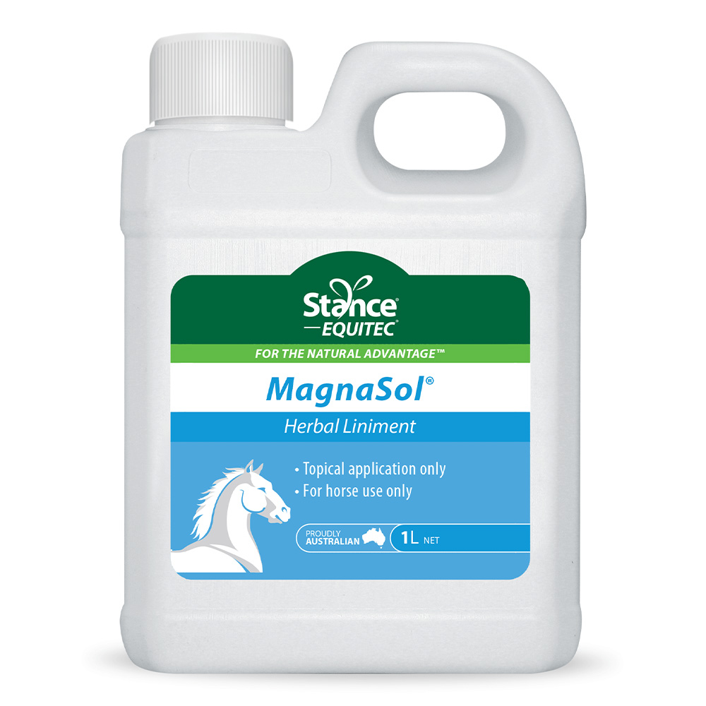 Stance Equitec Magnasol Herbal Liniment for Horses for Horse Supplies