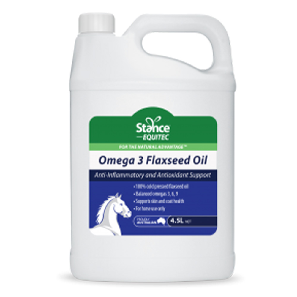 Stance Equitec Omega 3 Flaxseed Oil for Horses for Horse Supplies
