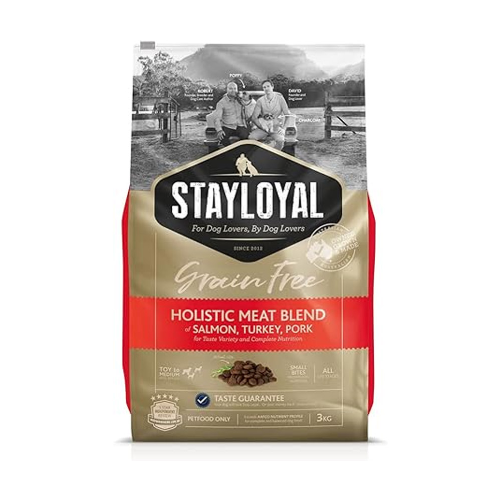 Stay Loyal Grain Free Salmon, Turkey & Pork