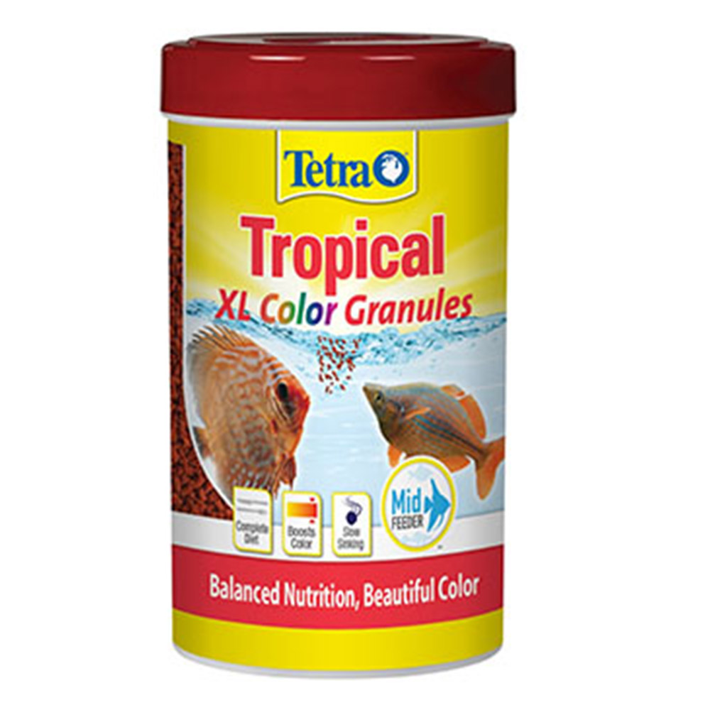 Tetra Tropical XL Color Granules Fish Food for Fish Supplies