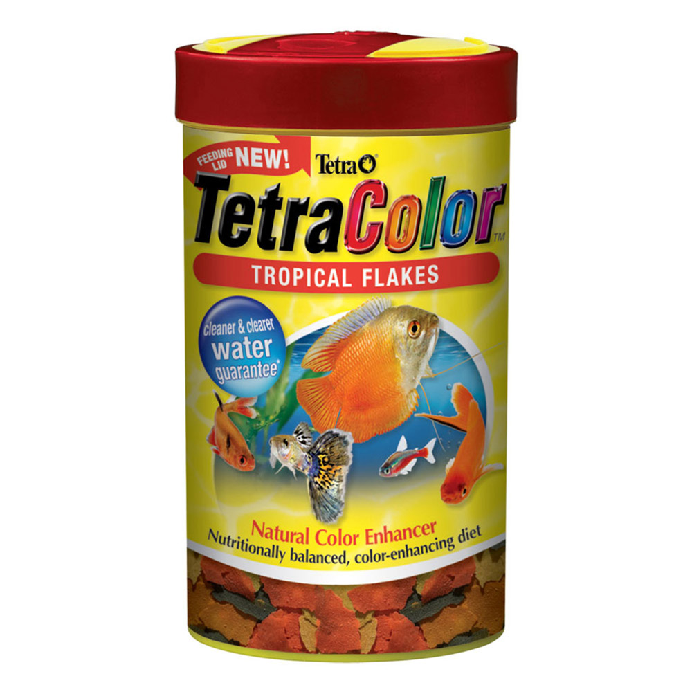 Tetra TetraColor Tropical Flakes Fish Food for Fish Supplies