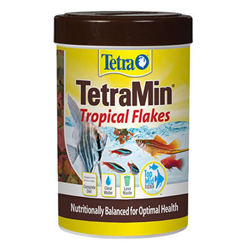 Tetra TetraMin Tropical Flakes Fish Food for Fish Supplies
