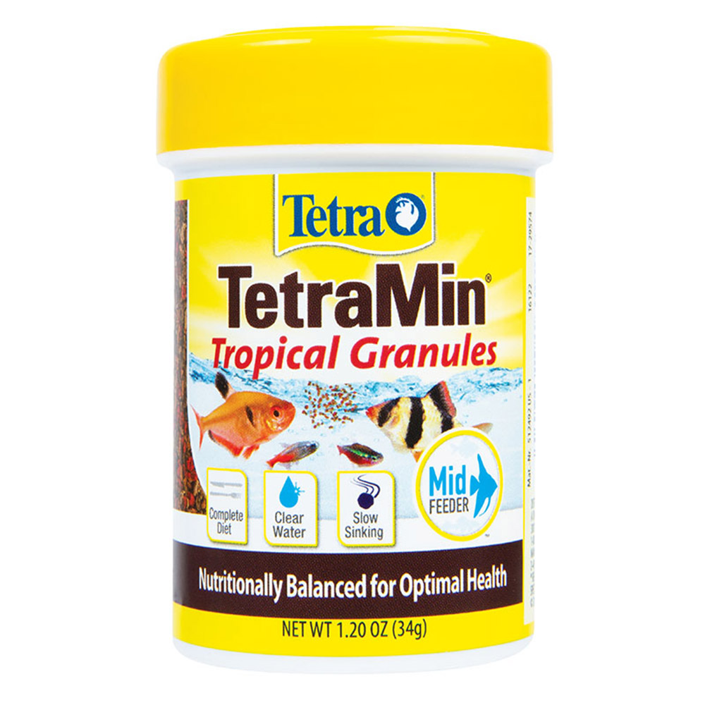 Tetra TetraMin Tropical Granules Fish Food for Fish Supplies