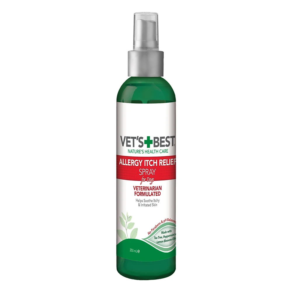 Vet's Best Nature's Health Care Allergy Itch Relief Spray for Dogs for Dog Supplies