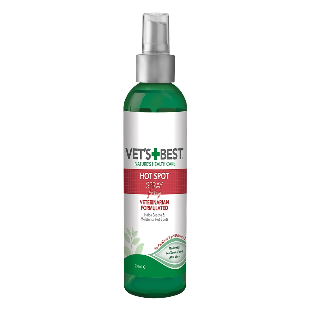 Vet's Best Nature's Health Care Hot Spot Spray for Dogs for Dog Supplies