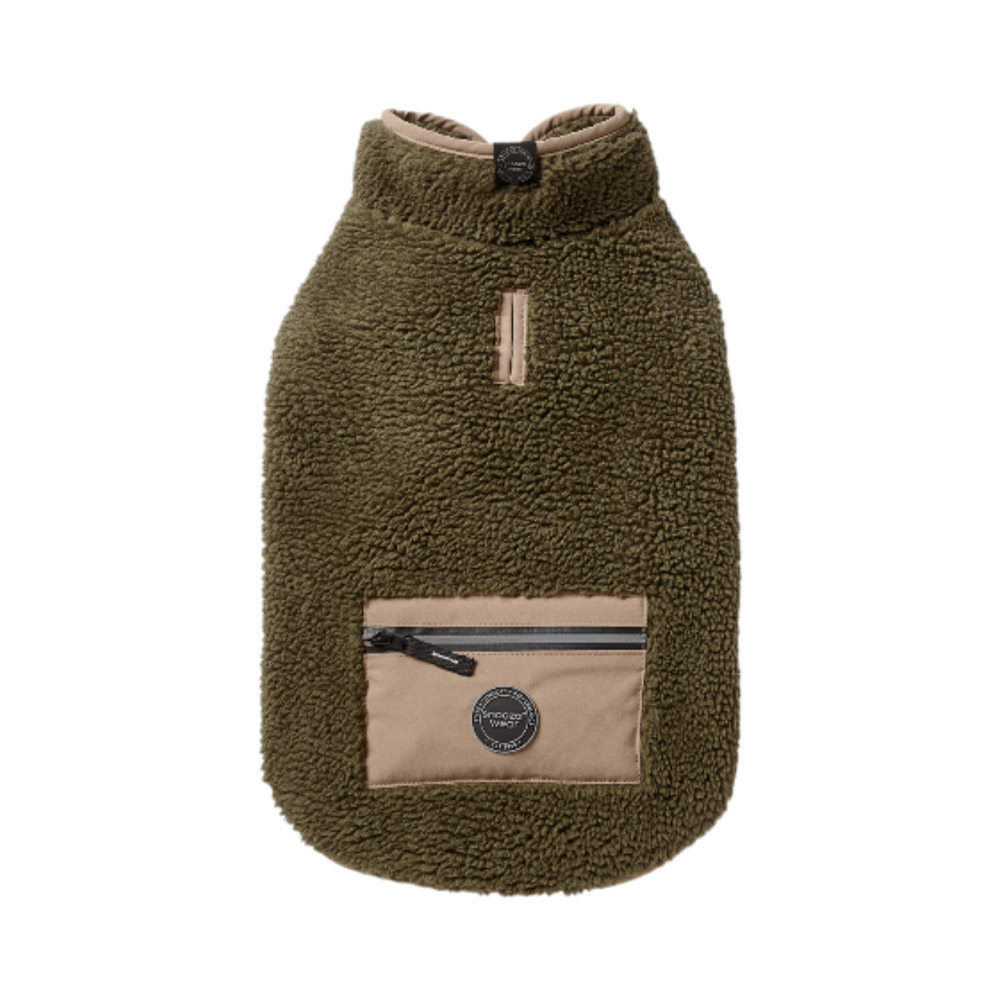 Snooza Dog Apparel Teddy Vest with Pocket for Dog Supplies