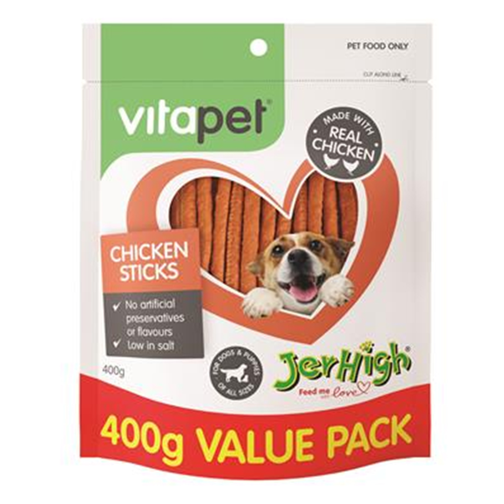 Vitapet Chicken Sticks Dog Treats  400 Gm