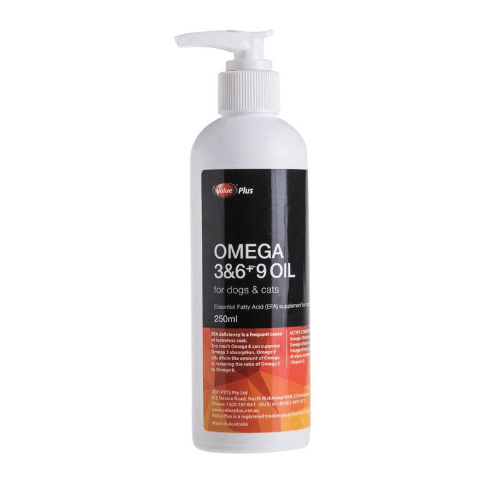 Value Plus Omega 3 & 6 Plus 9 Oil for Dogs and Cats