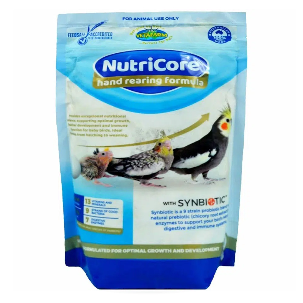 Vetafarm Nutricore Hand Rearing Formula for Birds for Bird Supplies