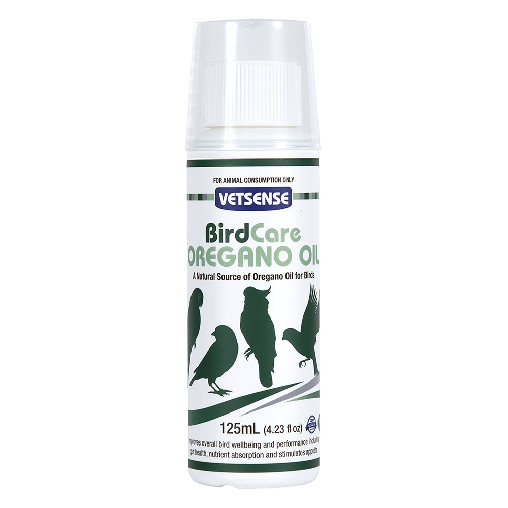 Vetsense BirdCare Oregano Oil for Birds for Bird Supplies