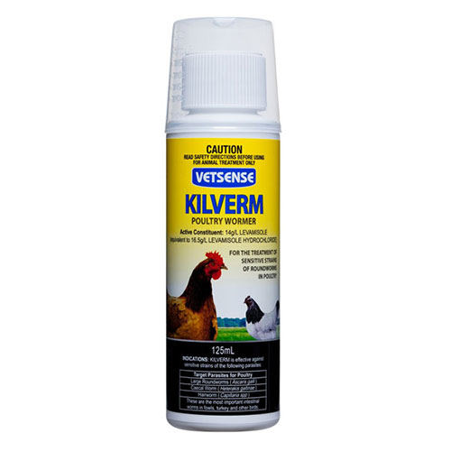 Vetsense Kilverm Poultry Wormer for Bird Supplies