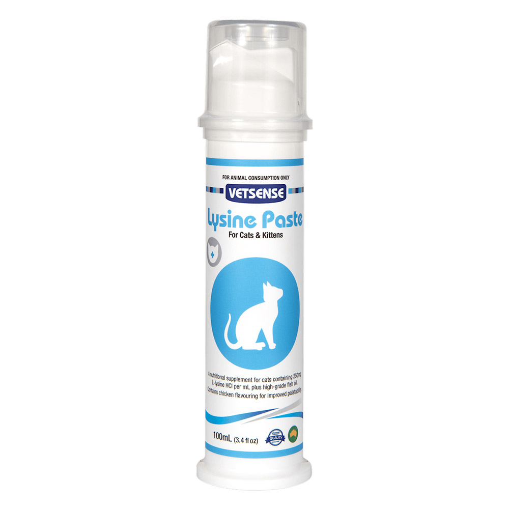 Vetsense Lysine Paste for Cats & Kittens for Cat Supplies