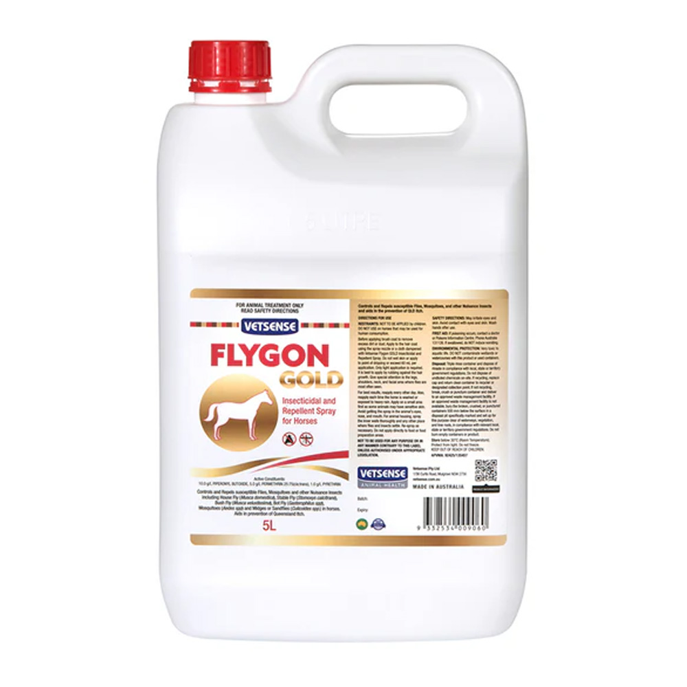Vetsense Flygon GOLD Insecticidal and Insect Repellant Spray for Horses