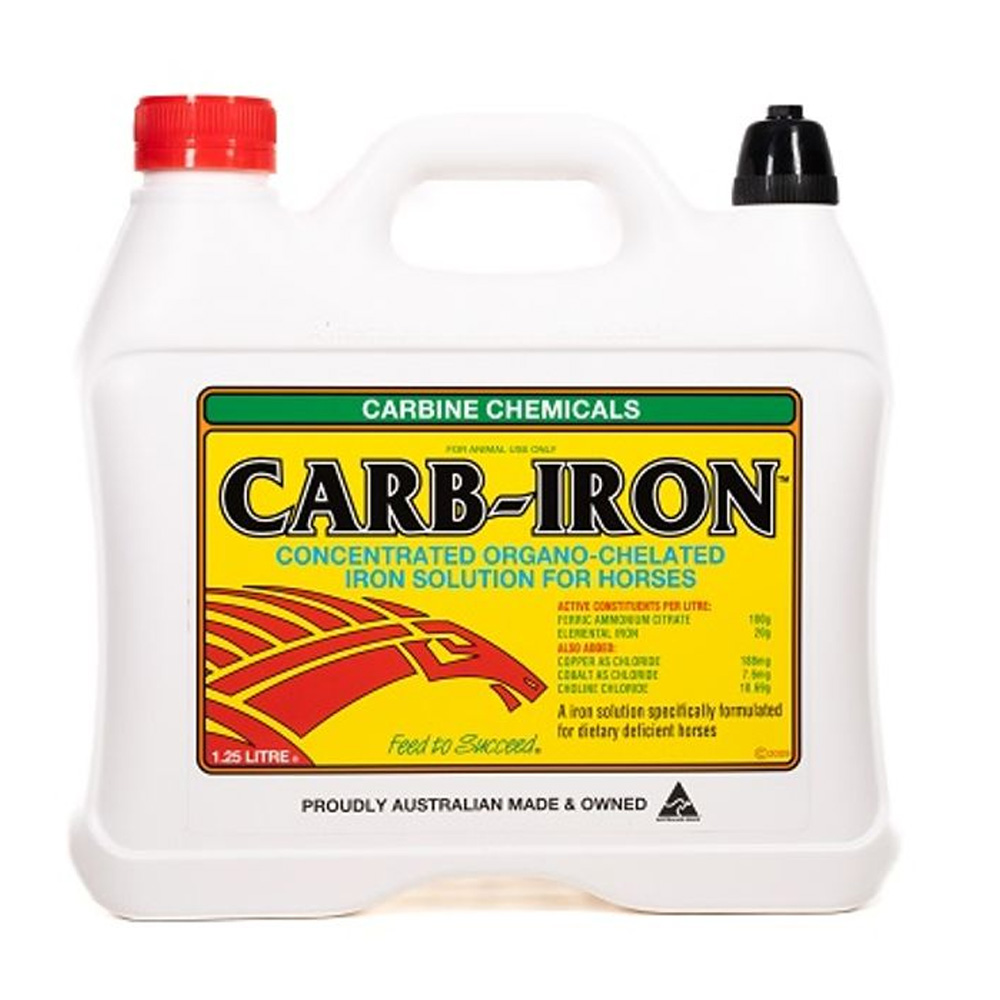 Carbine Chemicals Carb-Iron Iron Solution for Horses