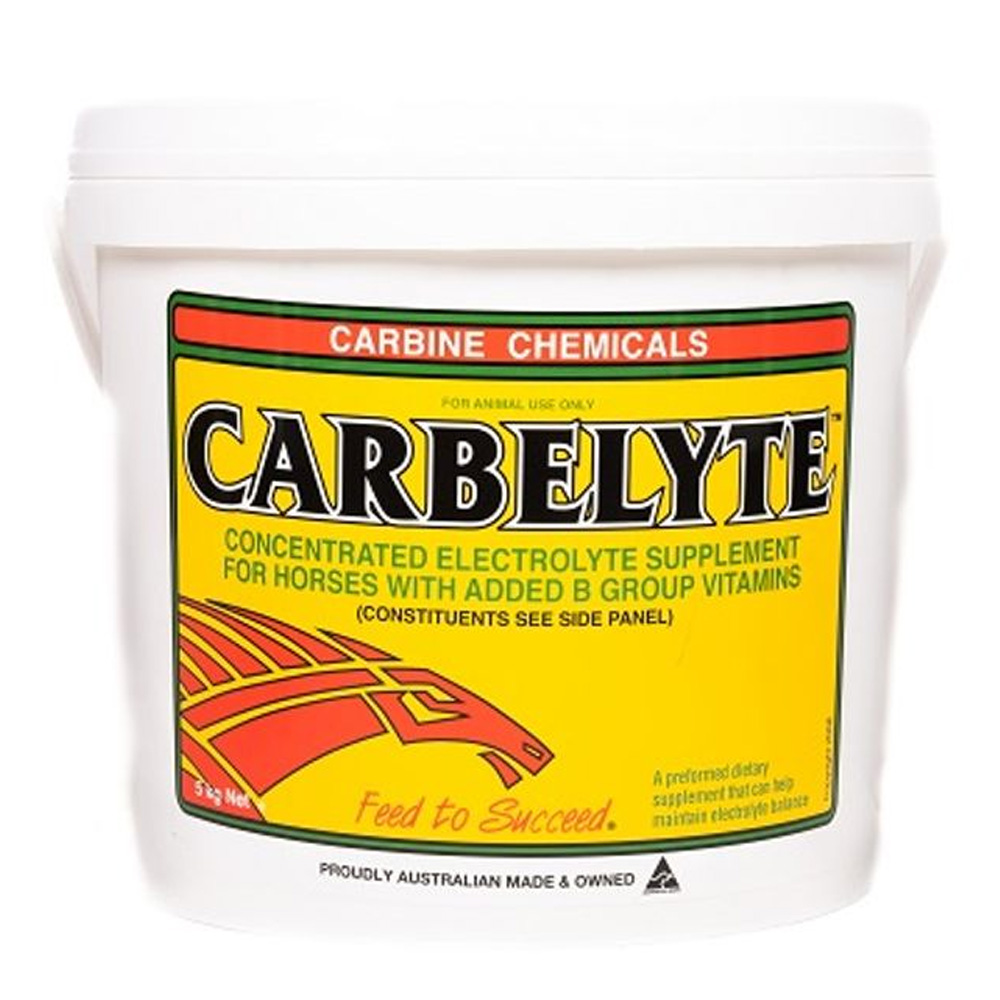 Carbine Chemicals Carbelyte Electrolyte Supplement for Horses