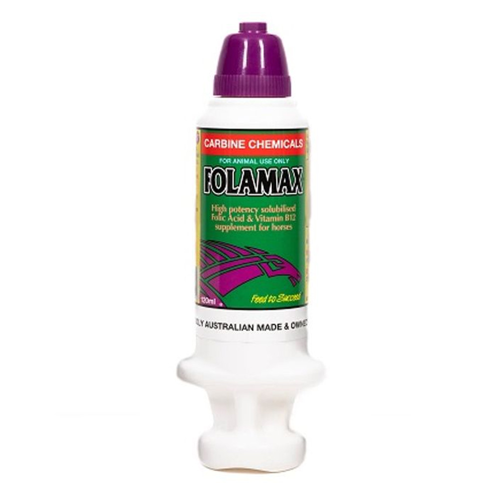 Carbine Chemicals Folamax Folic Acid & Vitamin B12 Supplement for Horses