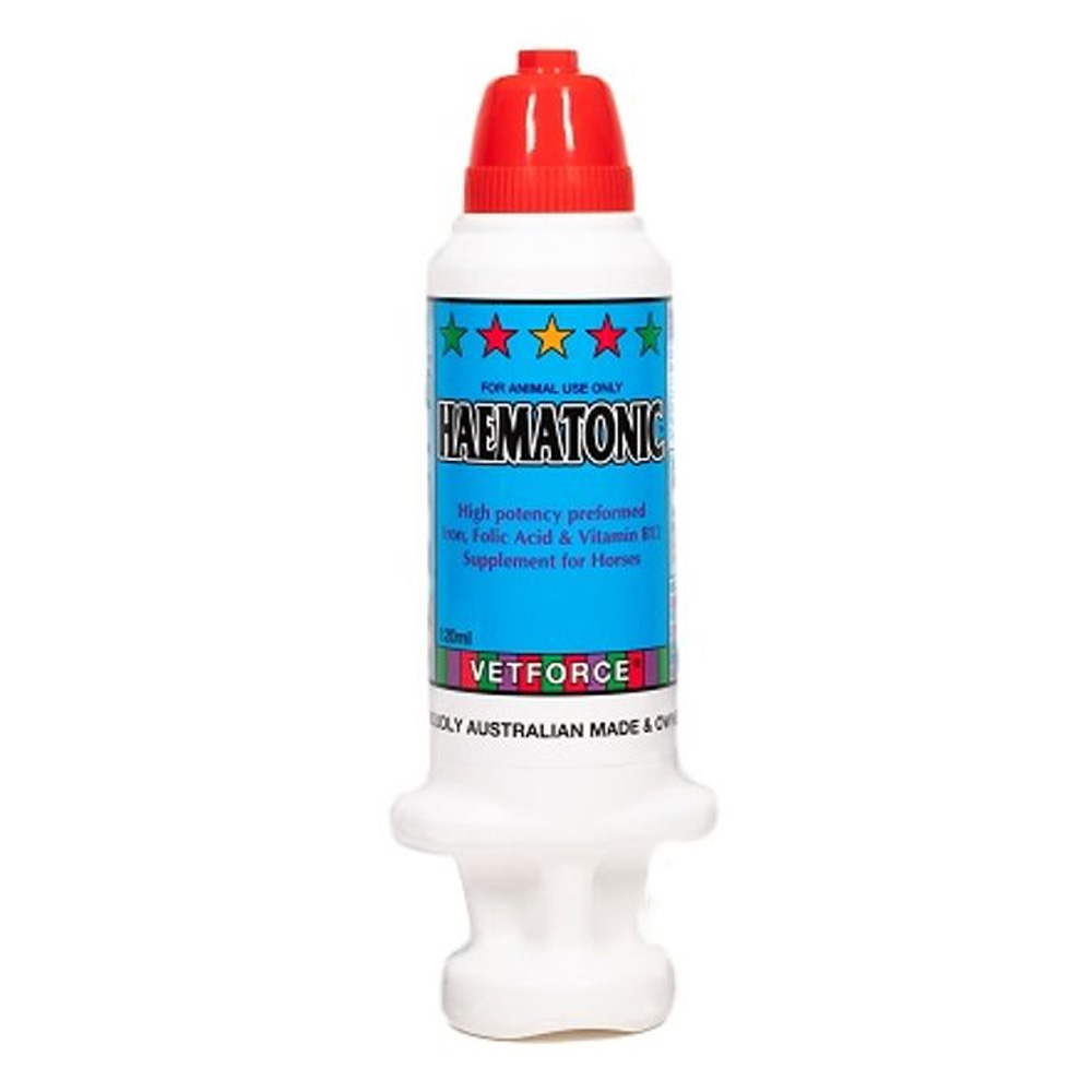 Carbine Chemicals Haematonic Iron Folic Acid & Vitamin B12 Supplement for Horses
