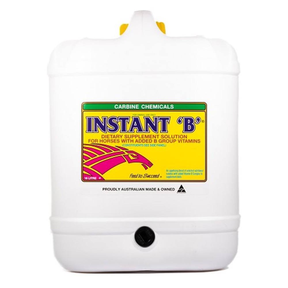 Carbine Chemicals Instant B Vitamin B Dietary Supplement for Horses