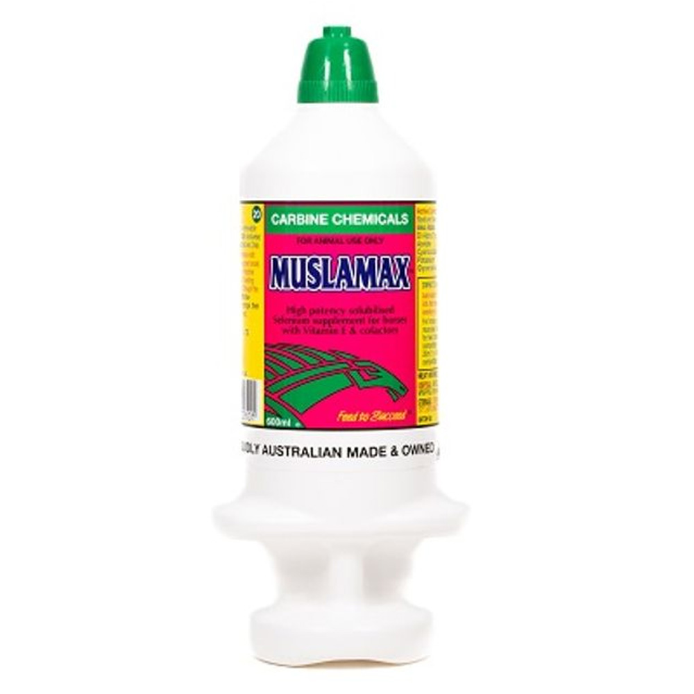 Carbine Chemicals Muslamax Selenium with Vitamin E Supplement for Horses