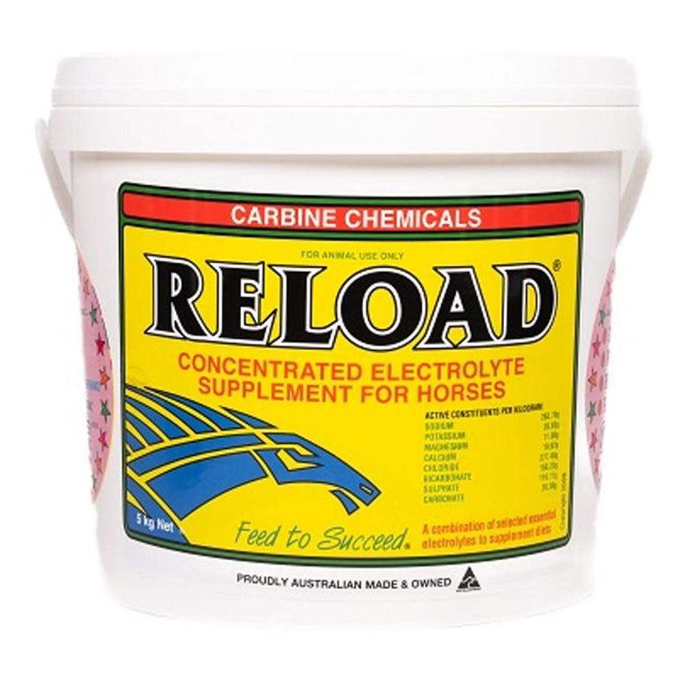 Carbine Chemicals Reload Concentrated Electrolyte Supplement for Horses
