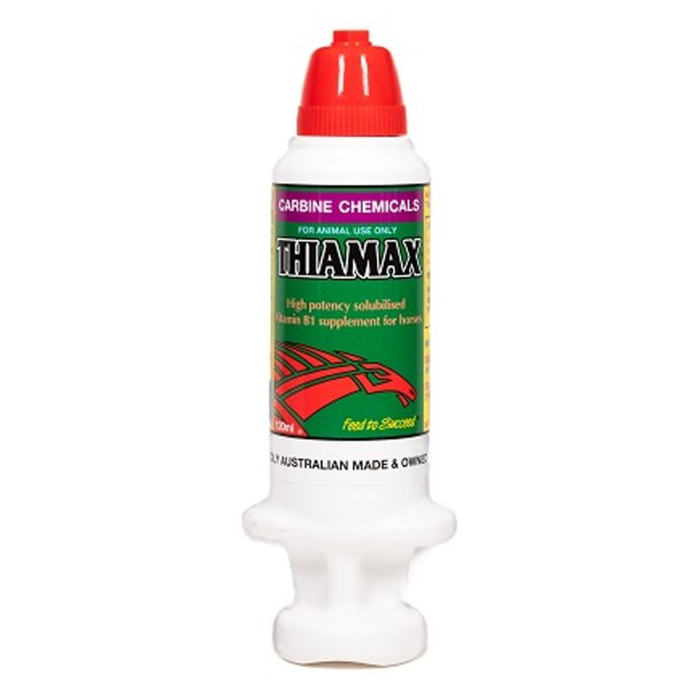 Carbine Chemicals Thiamax High Potency Solubilised Vitamin B1 Supplement for Horses