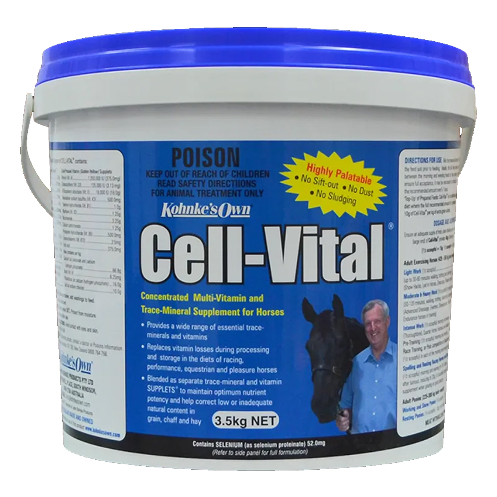 Kohnke's Own Cell-Vital - Concentrated Dietary Supplement for Horses