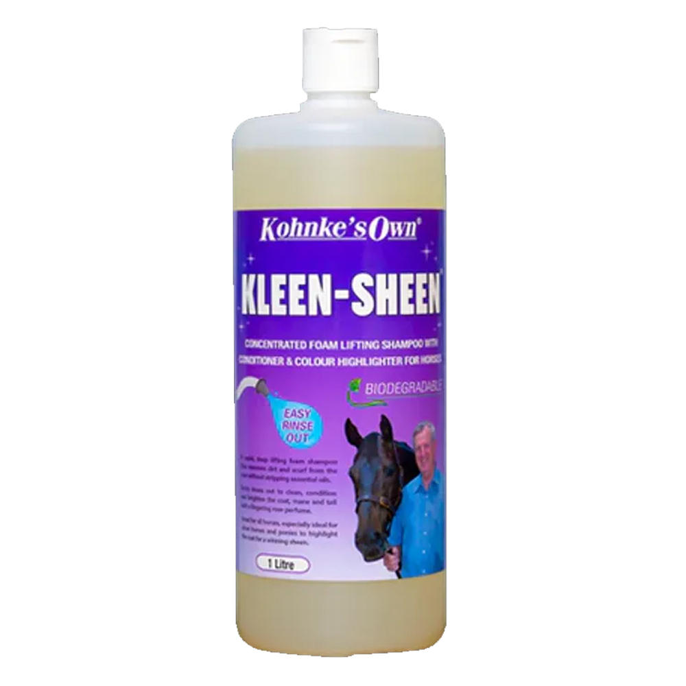 Kohnke's Own Kleen-Sheen - Shampoo and Conditioner for Horses