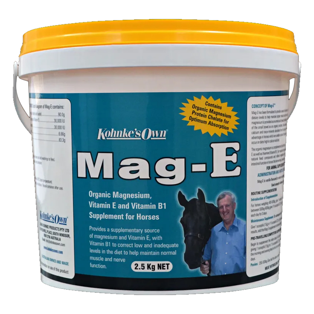 Kohnke's Own Mag-E - Calming Supplement for all Horses