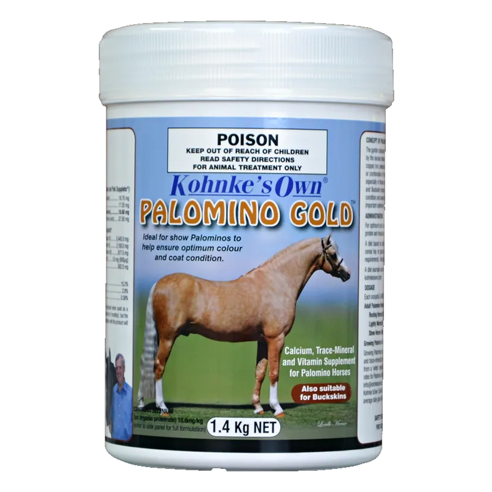 Kohnke's Own Palomino Gold - Dietary Supplement for Palomino Horses