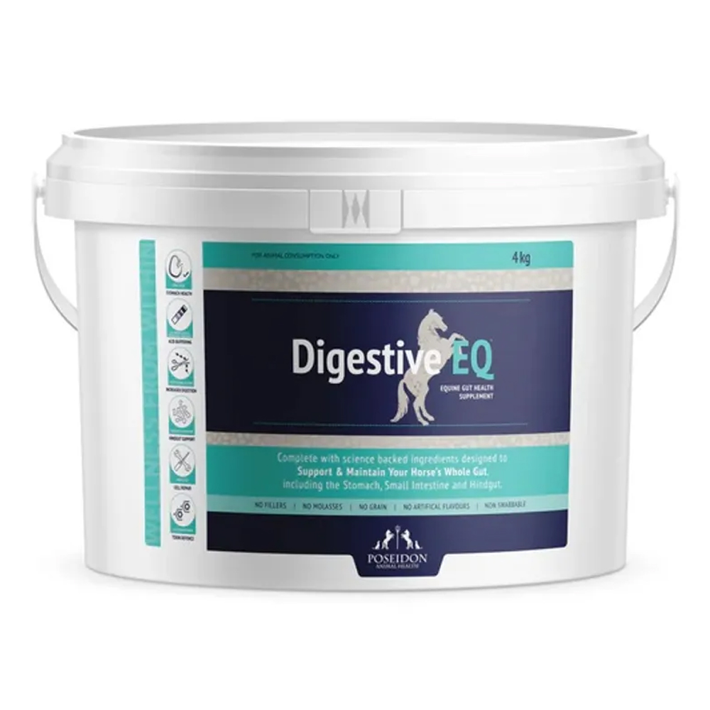 Poseidon Animal Health Digestive EQ Equine Gut Health Supplement For Horses Tub