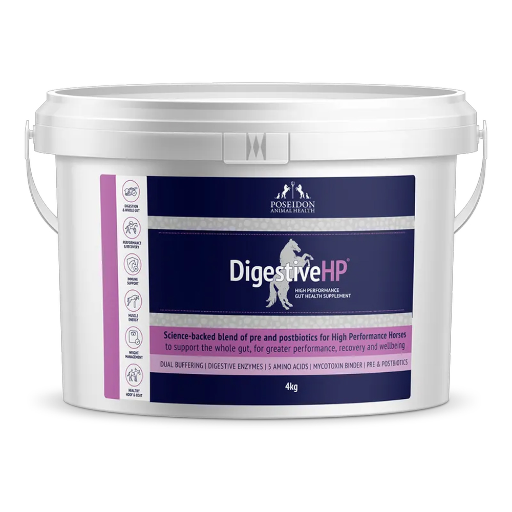 Poseidon Animal Health Digestive HP High Performance Gut Health Supplement For Horses