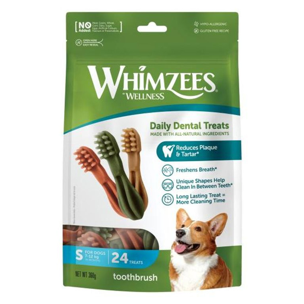 Whimzees ToothBrush Star ValueBag Small Dogs
