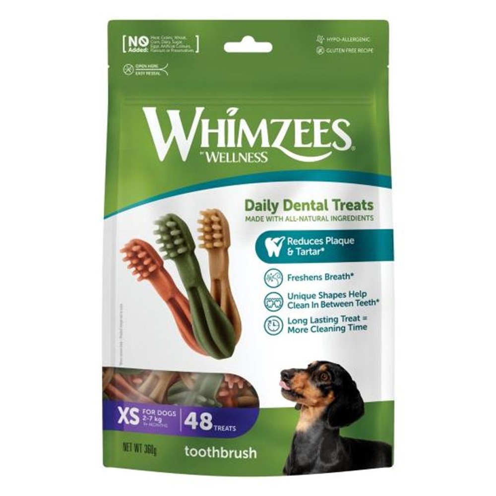 Whimzees ToothBrush Star ValueBag Extra Small Dogs