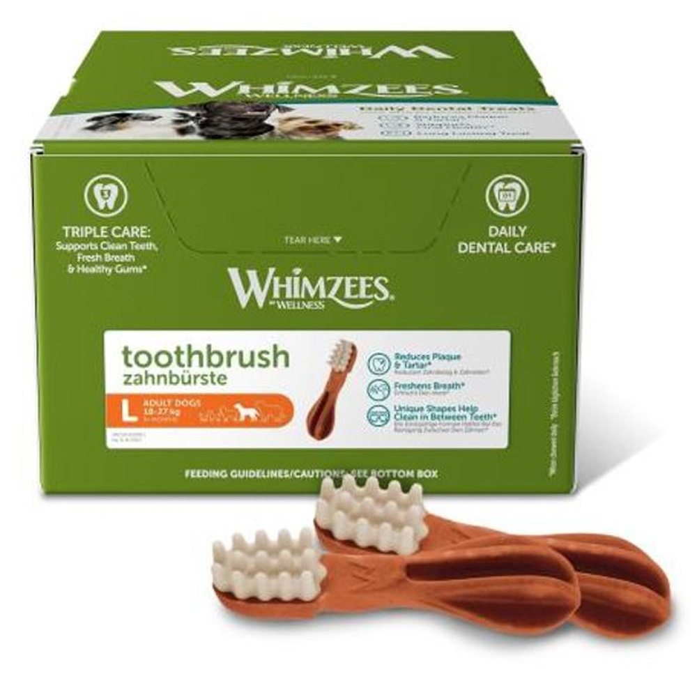 Whimzees Toothbrush Star BulkBox Large Dogs