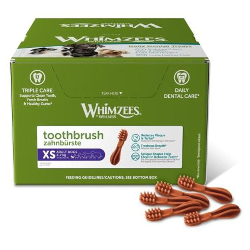 Whimzees Toothbrush Star BulkBox for Dog Supplies