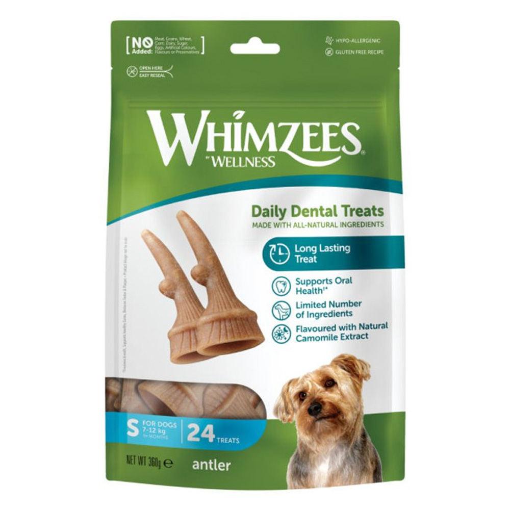 Whimzees Occupy Calmzees Antler Value Bag Dog Dental Treats